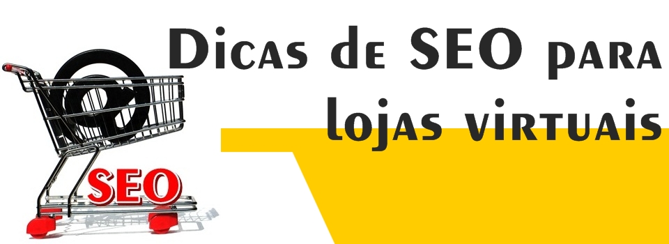 artigos lojas online SEO carrinho de compras